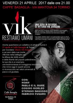 Restiamo Umani - Una serata in ricordo di Vik Arrigoni