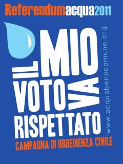 25 Gennaio in tutta Italia: La tariffa truffa sull'acqua deve essere ritirata  