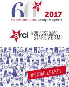 Prende il via la campagna 2017 per il 5x1000 all’Arci