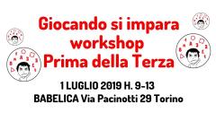 Prima della terza - giocando si impara - il workshop