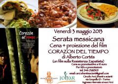 Serata messicana, cena + proiezione film presso Shanti e Scianti