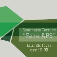 Seminario tecnico "Fare APS" - Provincia di Cuneo - associazioni di promozione sociale || Lunedì 26 novembre 2012