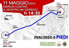 ARCI Valle Susa aderisce alla Marcia contro l'inceneritore del Gerbido, 11 maggio Beinasco-Torino