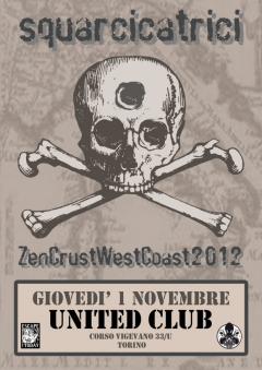 Squarcicicatrici allo United Club