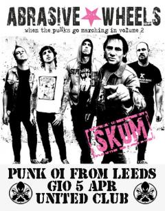 Abrasive Wheels in concerto allo United Club 