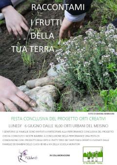 6/6: Festa degli orti creativi con Tékhné Teatro @orti urbani del Meisino