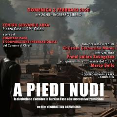 Proiezione di "A piedi Nudi", un film di Christian Carmosino