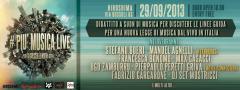 #piùmusicalive Torino - Domenica 29 settembre HIROSHIMA MON AMOUR