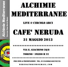 Alchimie Mediterranee live al Cafè Neruda