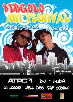 Concerto ATPC, Dj Luda, La Loggia, Hell Dee, Rap Cebano