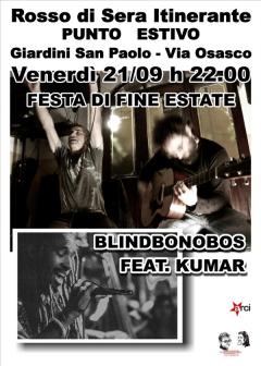 Festa di fine estate organizzata da Rosso di Sera Itinerante