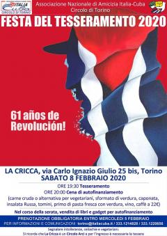 Festa del Tesseramento - 61 años de Revolución