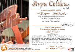 Arpa Celtica - stage e concerto || 3-4 maggio @Villar Dora