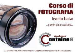 21/04: Inizia il corso di fotografia a cura di Container @Venaria