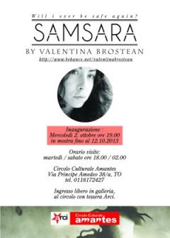 Samsara, una mostra personale di Valentina Brostean all'Amantes