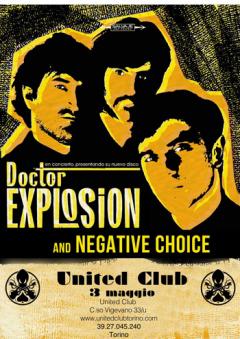 Doctor Explosion + Negative Choice live allo United Club