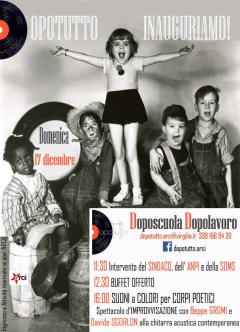 locandina inaugurazione DopoTutto