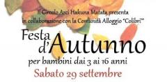 Festa d'Autunno per bambini dai 3 ai 16 anni || Sabato 29 Settembre 2012 @Hakuna Matata