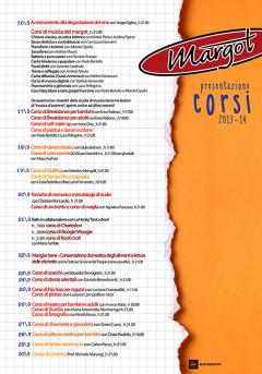 Ripartono i corsi al Margot