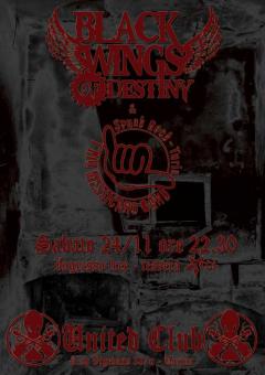 Black wings of destiny + Trio Messicano allo United Club