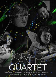 CRAVO&CANELA QUARTET Brazilian pop/jazz live @Soce - Ciriè, 220214