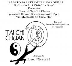 Taj Chi Chuan - presentazione del corso @Soce 280913