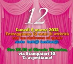 Festa per i 12 anni di attività del Gruppo Luna