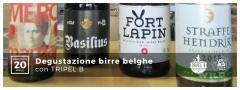 DEGUSTAZIONE BIRRE BELGHE CON TRIPEL B! a Officine Corsare