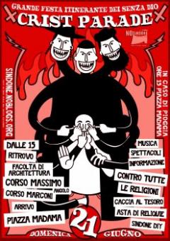 "Grande festa itinerante senza Dio" a cura del Circolo Maurice