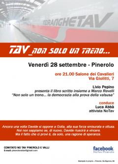 TAV - non solo un treno --> incontro pubblico a Pinerolo