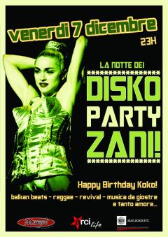 La Notte dei Disko Partizani al Margot