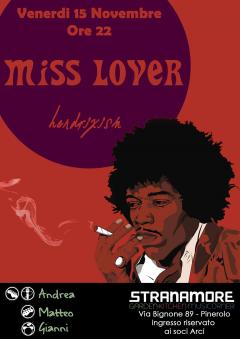 Miss lover live, tributo a Jimi Hendrix