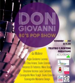 "Don Giovanni - Un pop show anni '80" a cura del Cerchio di Gesso  