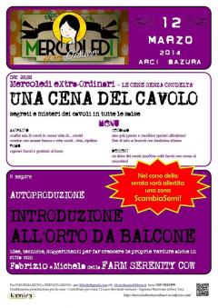 Mercoledì extraOrdinario al Bazura