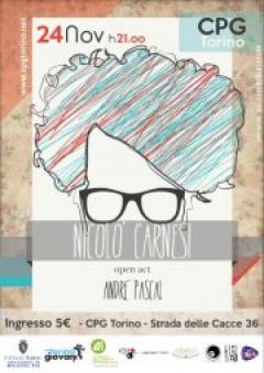 24NOV || NICOLO' CARNESI & ANDRE' PASCAL || b.side festival @Cpg Torino