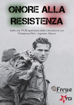 Onore alla resistenza a cura di Freya presso il Circolo Cap