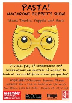 Pasta! Macaroni Puppet's show - cabaret al Bazura