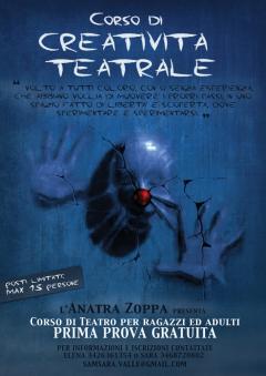 Corso di creatività teatrale a cura dell'Anatra zoppa