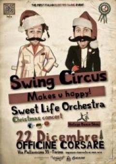 The Sweet life orchestra Christmas concert alle Officine Corsare