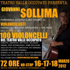 Giorgio Mirto, "Disillusion" per 100 violoncelli