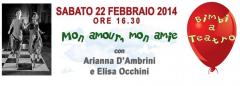 Rassegna “Bimbi a Teatro” MON AMOUR, MON AMIE al No. à