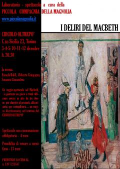 Saggio-spettacolo "I deliri del Machbet" all'Oltrepò
