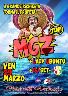 MGZ +Lady Ubuntu + DotOn dj set @ Venerdì 29 marzo live Cinema Vekkio
