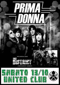 Prima donna + District & Hollywood Killerz allo United Club
