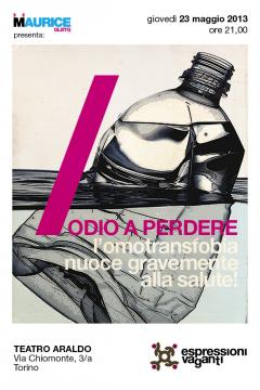 "Odio a perdere" al teatro Araldo, organizzato dal Circolo Maurice