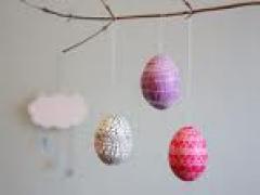 Decorazione delle uova per Pasqua al Bricco