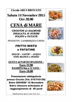 cena di mare