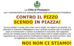 Contro il Pizzo Scendo in Piazza - Piossasco, 180114