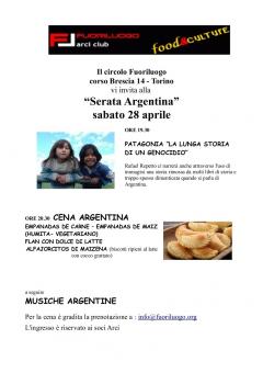 Serata Argentina al Fuoriluogo 