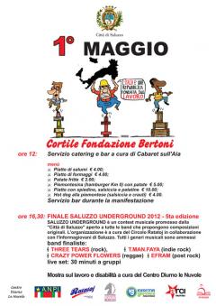 Festa del Primo Maggio con la Finale di "Saluzzo Underground"